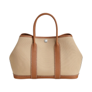 Hermes Garden Party 30 Bag Officier Negonda & Palladium Trench Gold