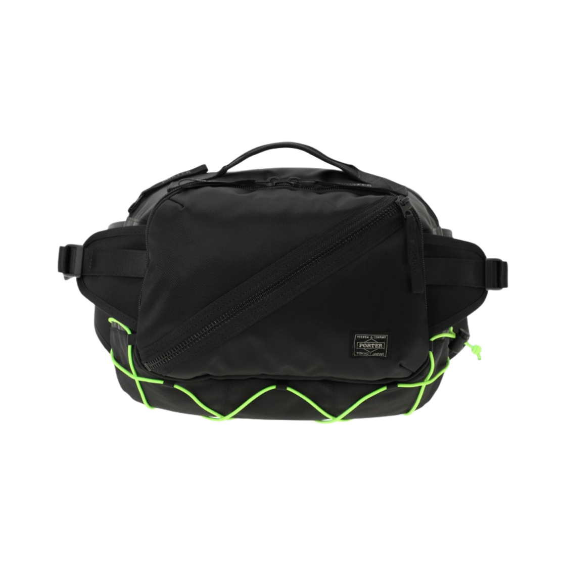 포터 띵즈 웨이스트백 블랙(Porter Things Waist Bag Black) - 2