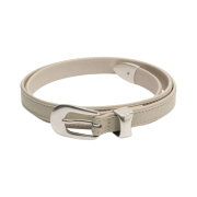 Our Legacy Belt 2cm Leather Off White