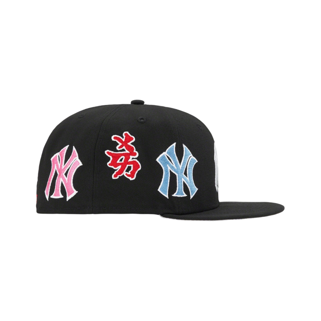 슈프림 x 뉴욕 양키스 간지 뉴에라 블랙 - 22FW(Supreme x New York Yankees Kanji New Era Black - 22FW) - 2