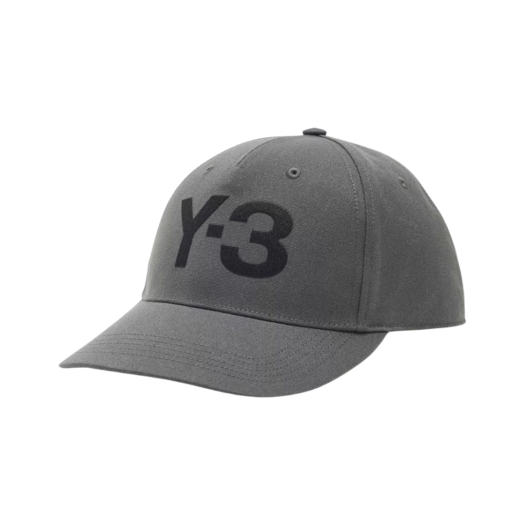 Y-3 Logo Cap Dark Grey Heather Solid Grey