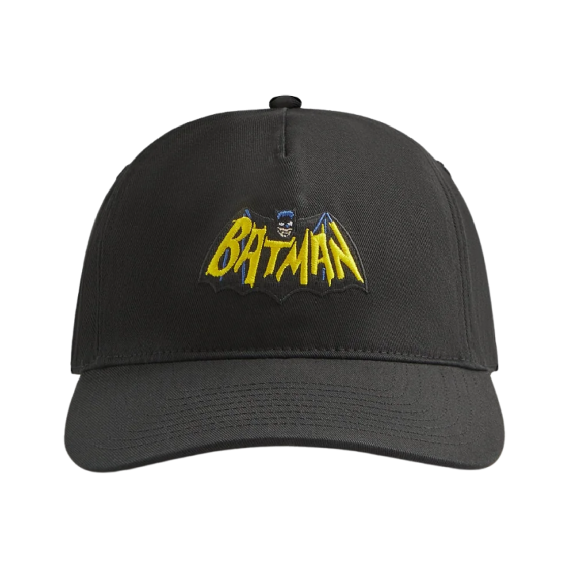 키스 x 배트맨 트윌 로우 핀치 크라운 스냅백 블랙(Kith x Batman Twill Low Pinch Crown Snapback Black)
