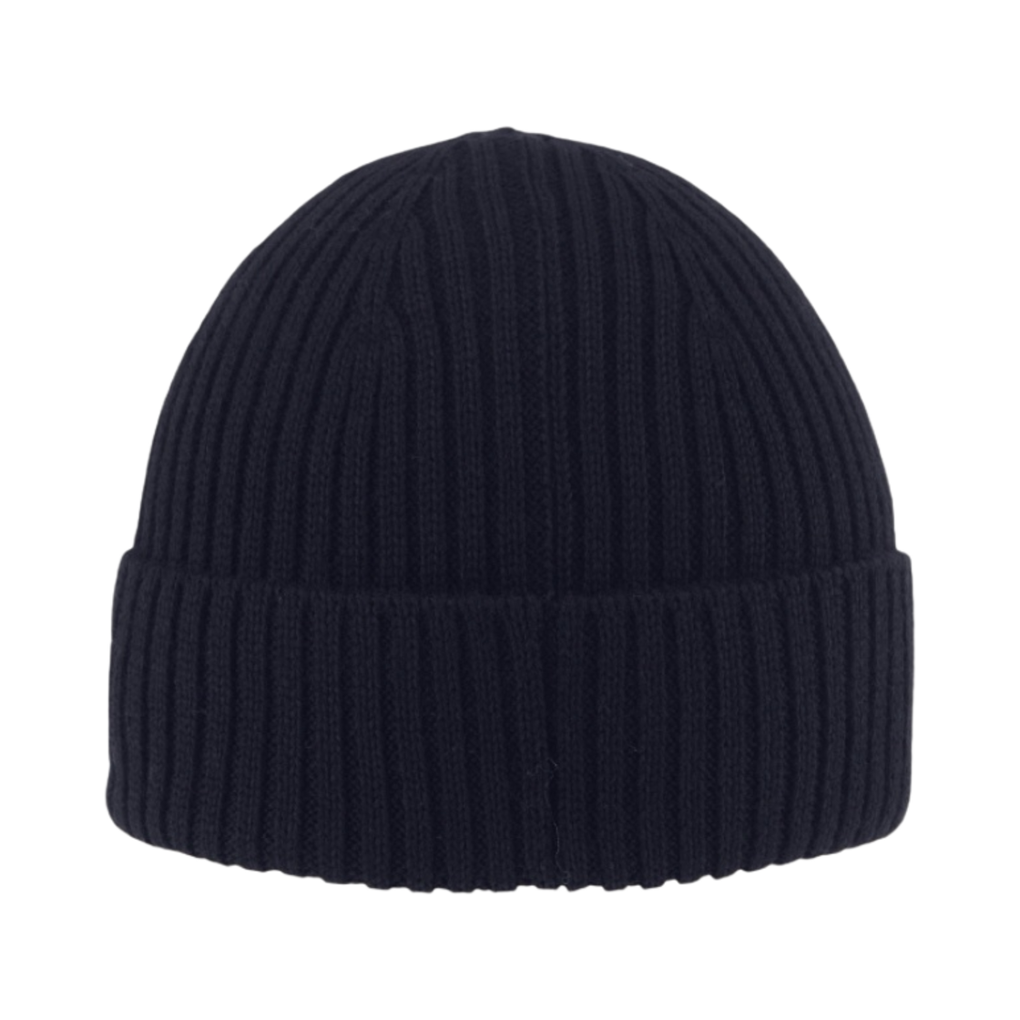 메종 키츠네 볼드 폭스 패치 립드 비니 네이비 블루(Maison Kitsune Bold Fox Patch Ribbed Beanie Navy Blue) - 2