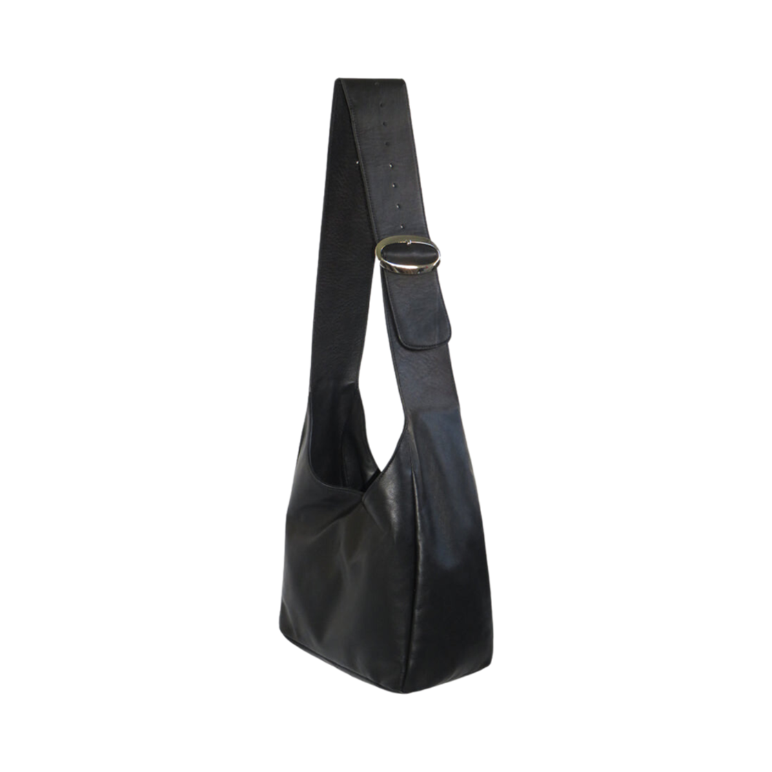 ON0001 Paloma Wool Pockets Wide Handle Teabag with Buckle Black