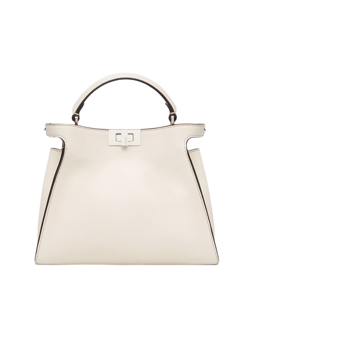 8BN302SMQF11C9 Fendi Peekaboo Essentially Beige Ivory - 대표 이미지 #1