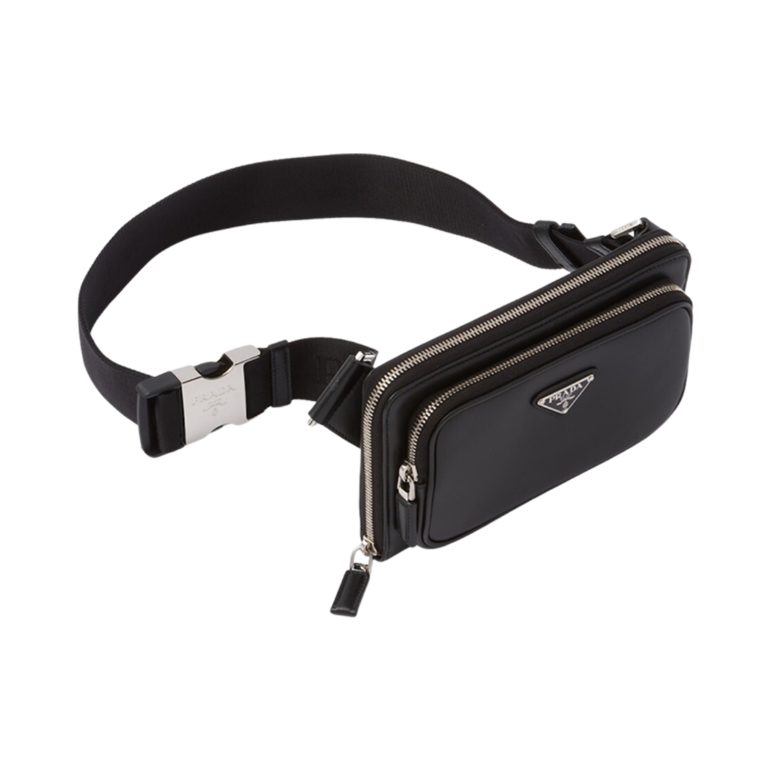 프라다 레더 벨트 백 블랙(Prada Leather Belt Bag Black) - 3