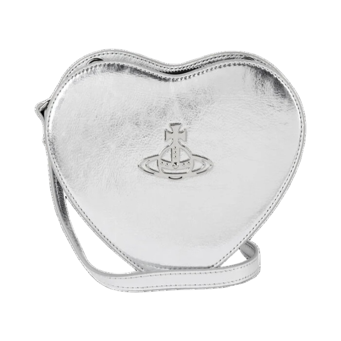비비안 웨스트우드 루이스 하트 크로스바디백 실버(Vivienne Westwood Louise Heart Crossbody Bag Silver) - 1