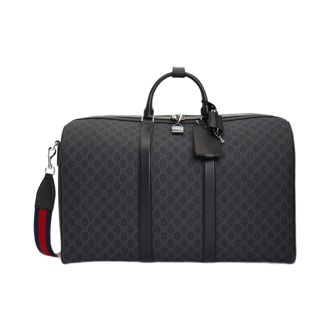 792075-FADJA-1042 Gucci GG Duffle Bag Black