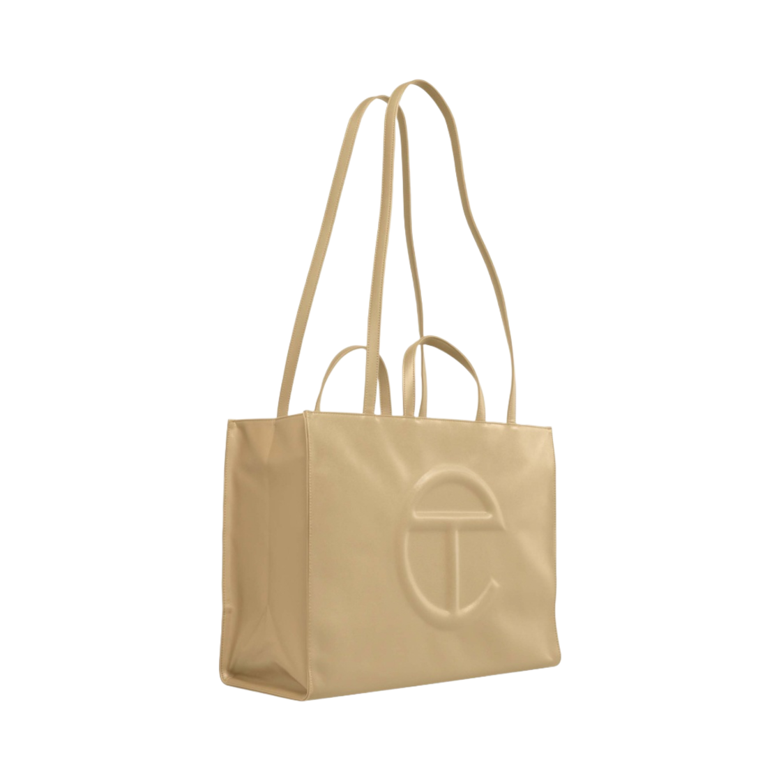텔파 라지 쇼핑백 크림(Telfar Large Shopping Bag Cream) - 2