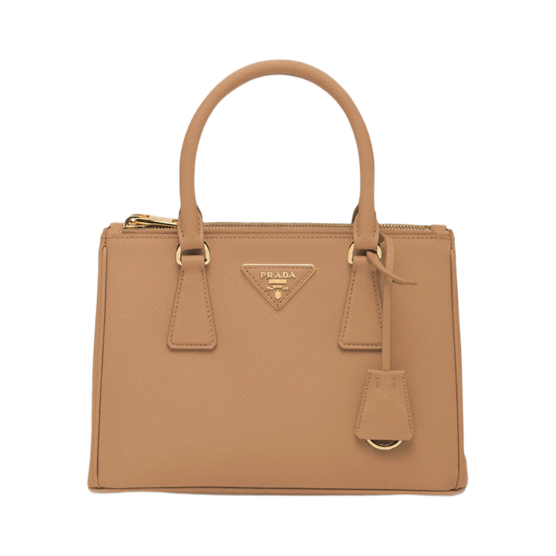 프라다 스몰 프라다 갤러리아 사피아노 레더 백 카라멜(Prada Small Prada Galleria Saffiano Leather Bag Caramel) - 1