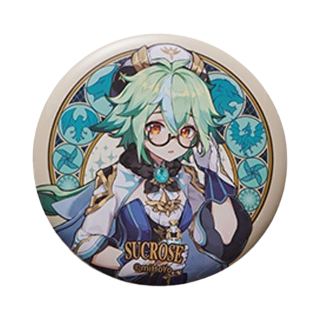 6972957487033 Genshin Badge Mondstadt Theme Sucrose