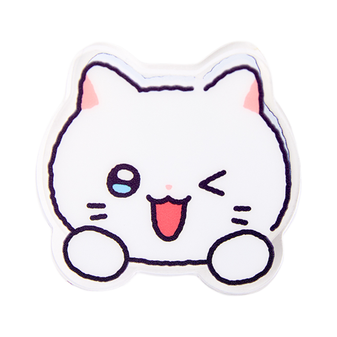 냐한남자 아크릴집게 윙크 춘배(Meow Man Acrylic Tongs Wink Chunbae)