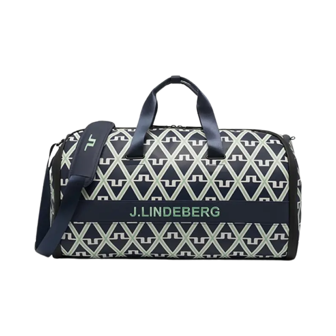 제이린드버그 가먼트 프린트 더플백 네이비(J.Lindeberg Garment Print Duffle Bag Navy)