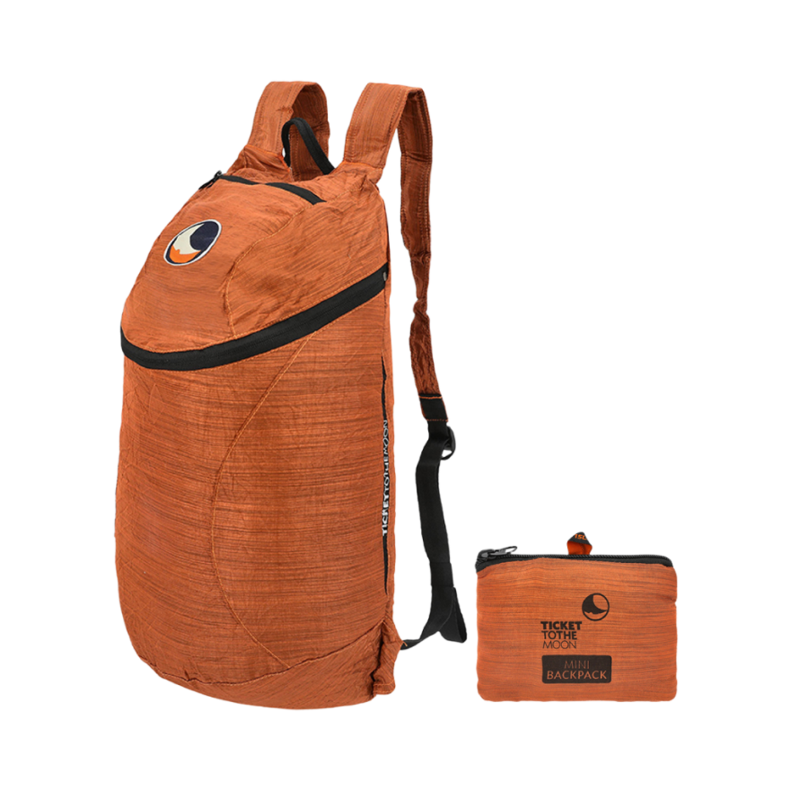 티켓투더문 미니 백팩 15L 테라코타 오렌지(Ticket To The Moon Mini Backpack 15L Terracotta Orange) - 1