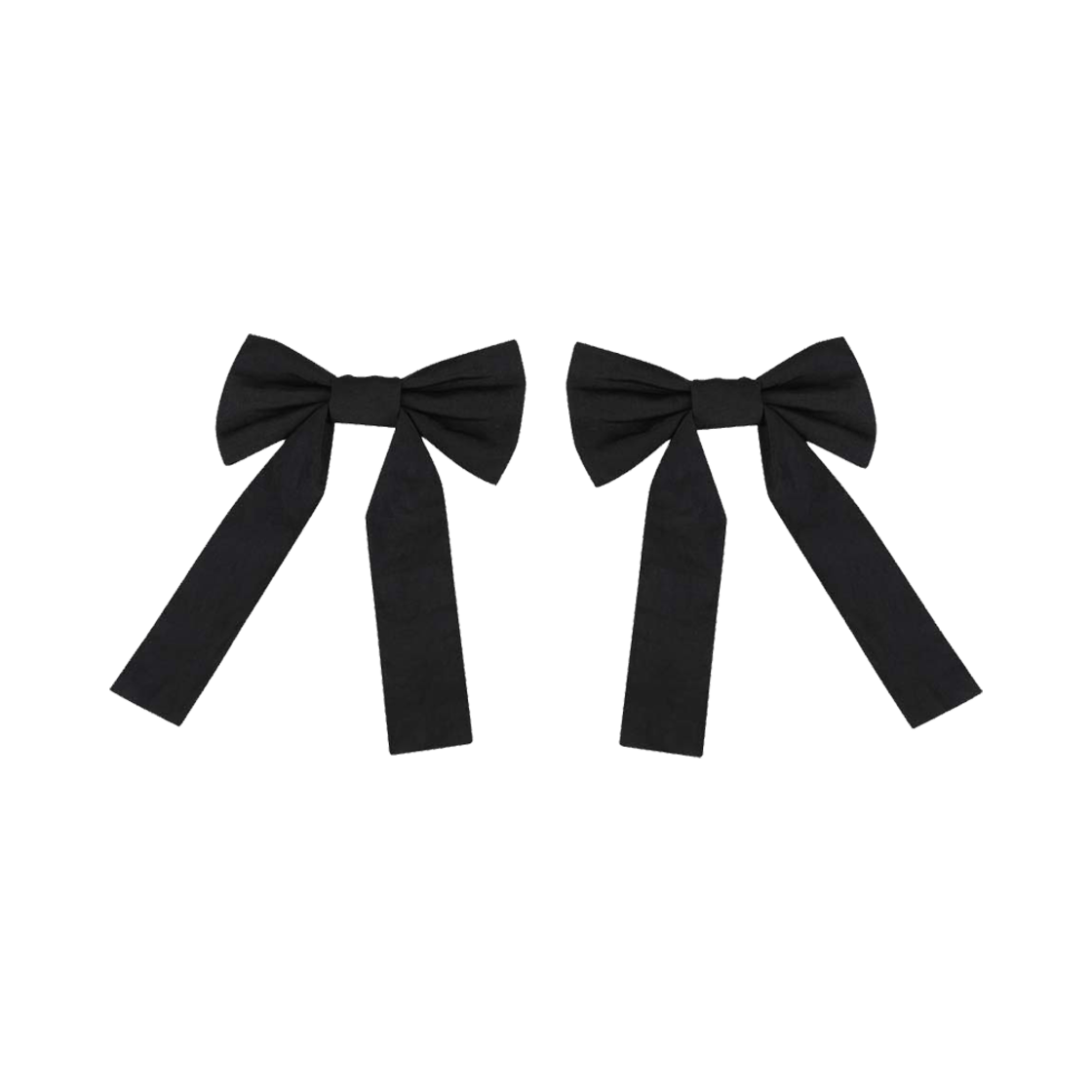 카치스 X 프릴카 큐티 헬퍼 리본 2PCS 블랙(Cotchs X Frilca Cutie Helper Ribbon 2pcs Black)