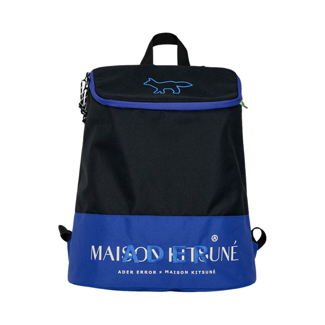 메종 키츠네 x 아더에러 에이 키츠네 백팩 느와르(Maison Kitsune x Ader Error A Kitsune Backpack Noir)