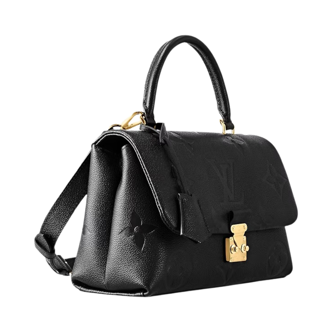 M45976 Louis Vuitton Madeleine MM Monogram Empreinte Black - #4