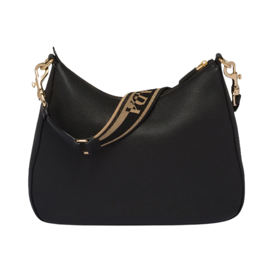 프라다 숄더 스트랩 레더백 블랙(Prada Shoulder Strap Leather Bag Black) - 2