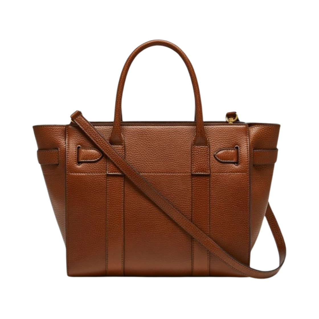 HH8729-552G110 Mulberry Small Classic Grain Zipped Bayswater Oak - #3
