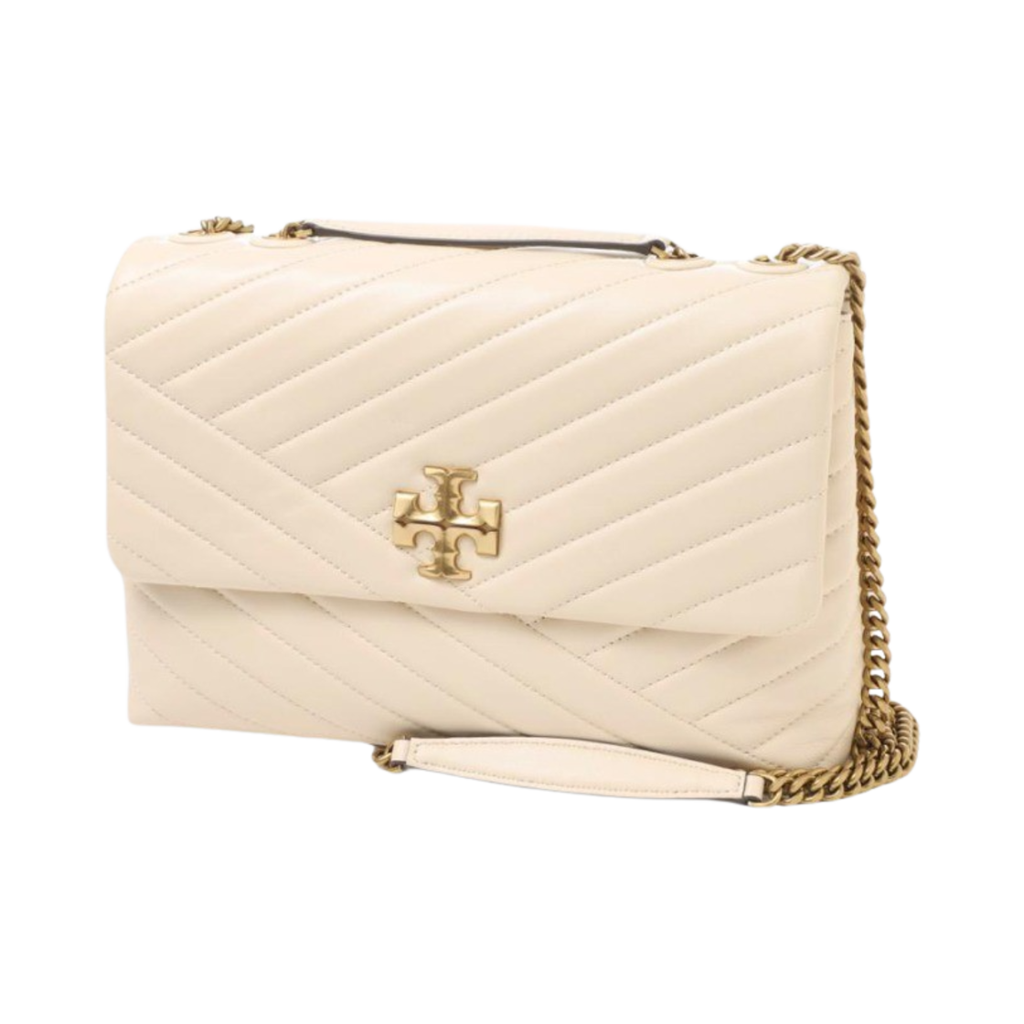 토리버치 키라 쉐브론 컨버터블 숄더백 뉴 크림(Tory Burch Kira Chevron Convertible Shoulder Bag New Cream) - 2