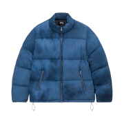 Stussy Recycled Nylon Down Puffer Washed Navy