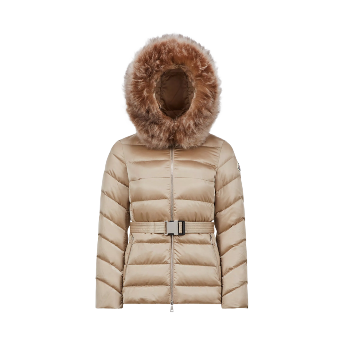 (W) 몽클레르 큐피돈 쇼트 다운 자켓 베이지 - 24FW((W) Moncler Cupidone Short Down Jacket Beige - 24FW) - 1