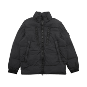Stone Island 40223 Garment Dyed Crinkle Reps Down Jacket Dark Grey - 21FW