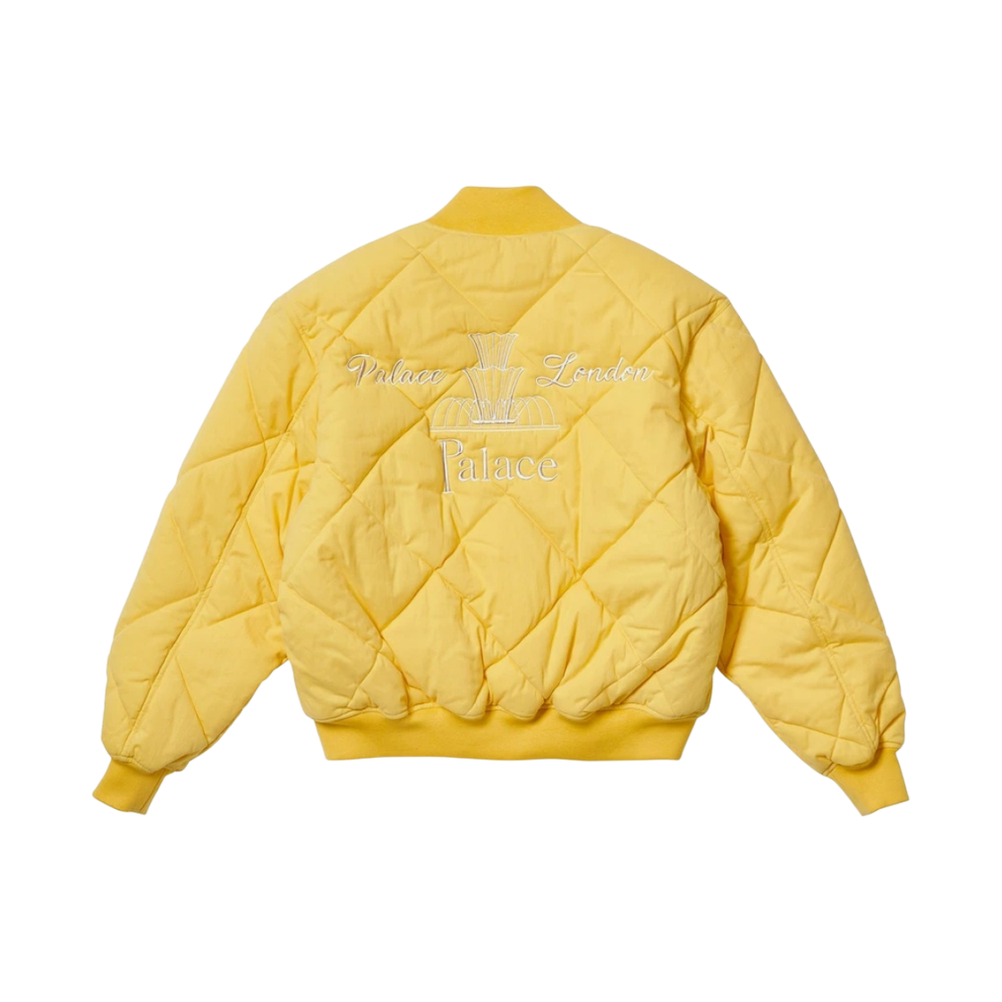 팔라스 런던 다이아몬드 봄버 자켓 옐로우 - 21SS(Palace London Diamond Bomber Jacket Yellow - 21SS) - 2