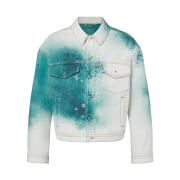Louis Vuitton LV Spray Denim Jacket Multicolor