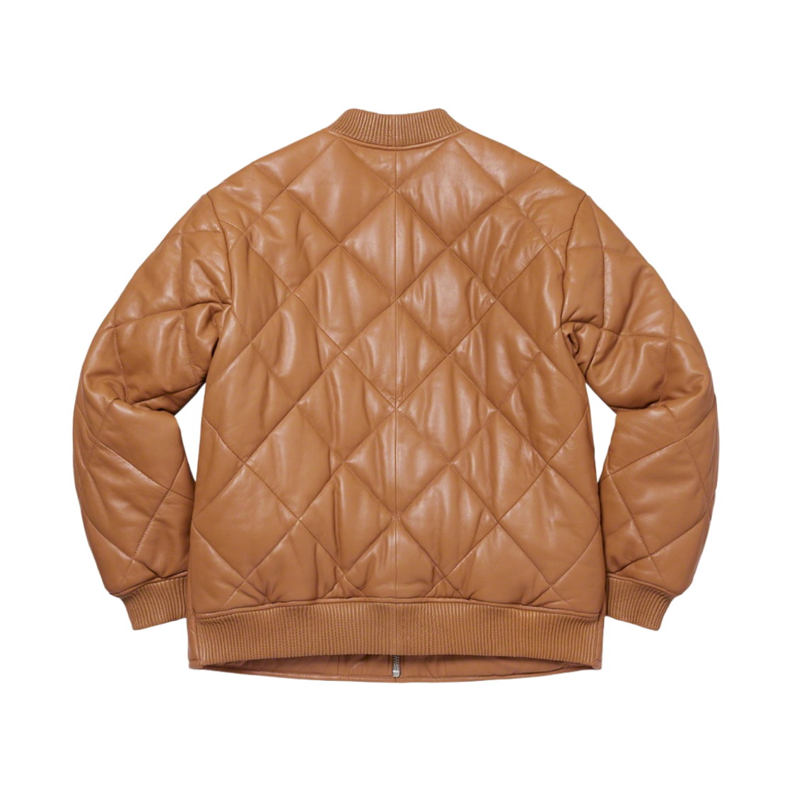 슈프림 퀼티드 레더 워크 자켓 탄 - 22FW(Supreme Quilted Leather Work Jacket Tan - 22FW) - 3