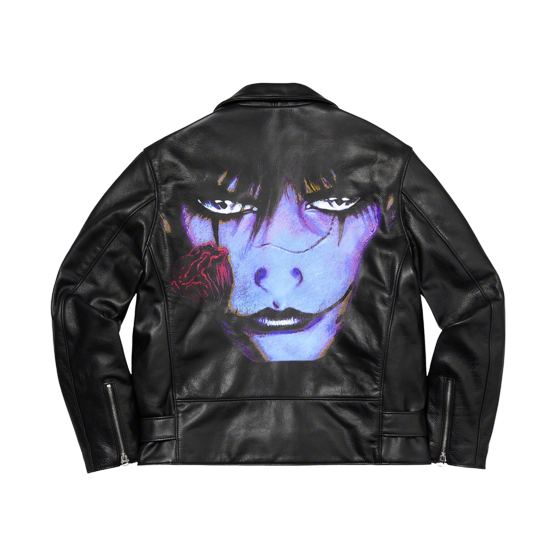 슈프림 x 쇼트 더 크로우 퍼펙토 레더 자켓 블랙 - 21FW | Supreme | KREAM