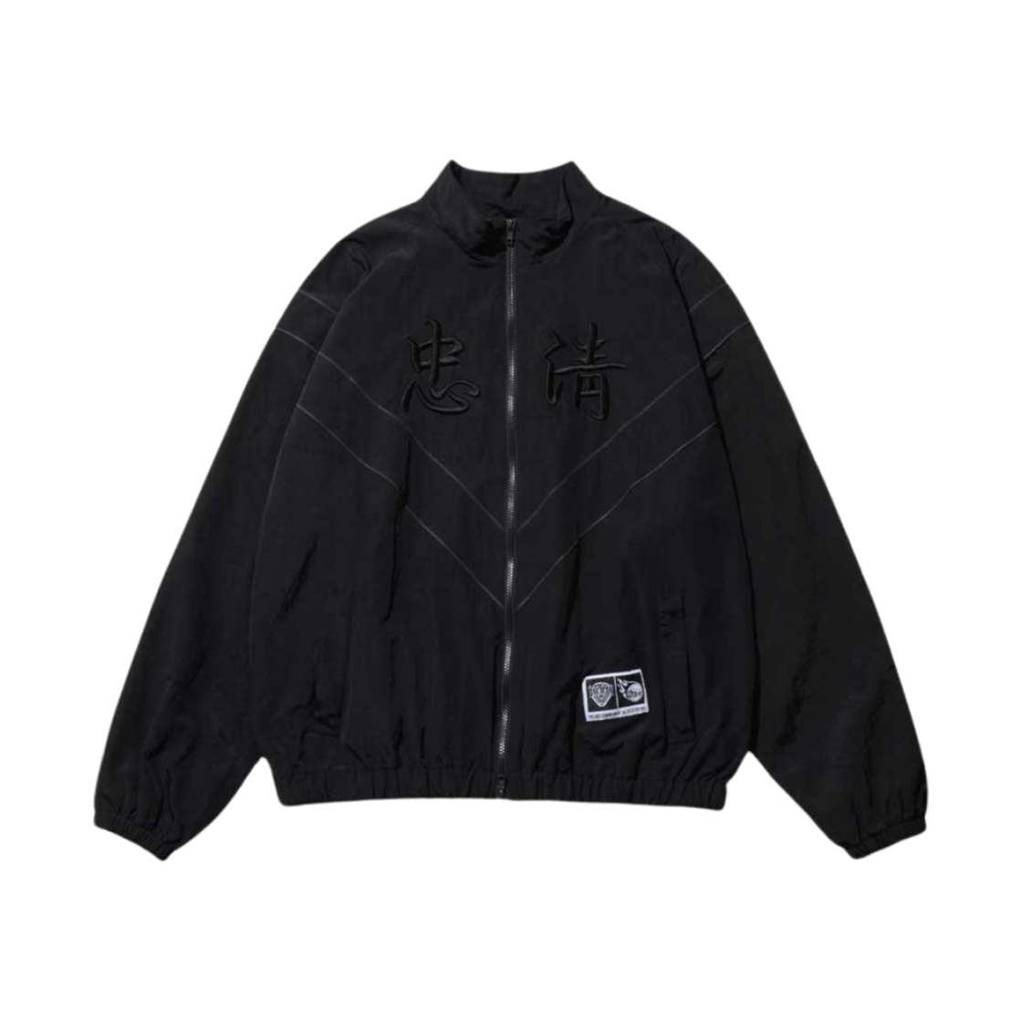 얼렁뚱땅 상점 x 한화 이글스 충청 윈드 브레이커 블랙(ULDD x Hanwha Eagles Chungcheong Windbreaker Black)