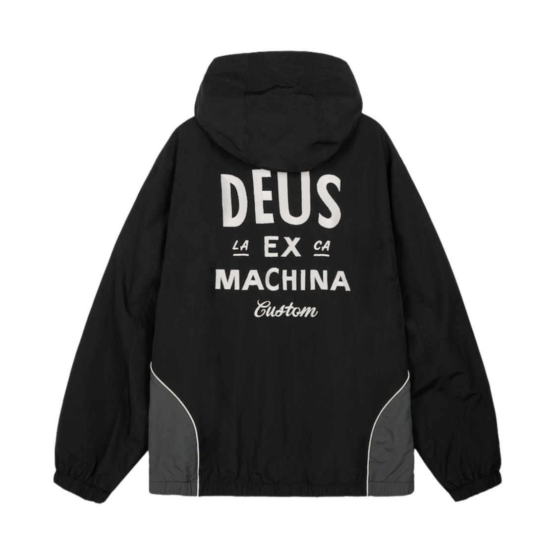 - Deus Ex Machina Track Windbreaker Black