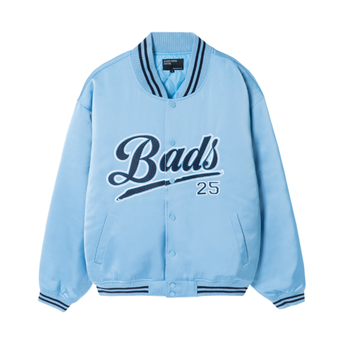 노드 베이스볼 팀 배드 스태디움 자켓 스카이 블루(NOD Baseball Team Bads Stadium Jacket Sky Blue)