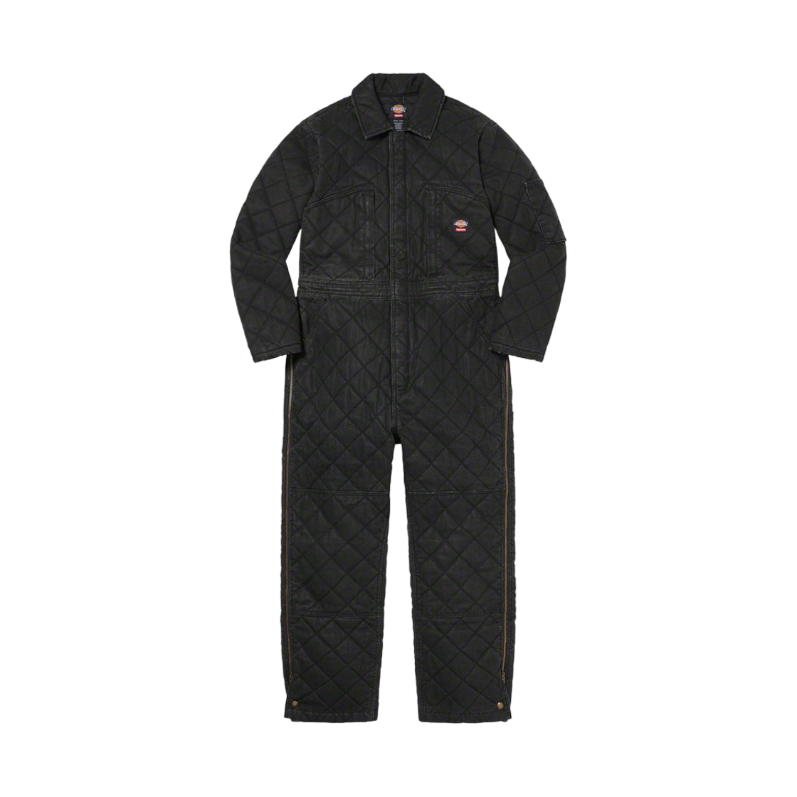 슈프림 x 디키즈 퀼티드 데님 커버롤 블랙 - 21FW(Supreme x Dickies Quilted Denim Coverall Black - 21FW)
