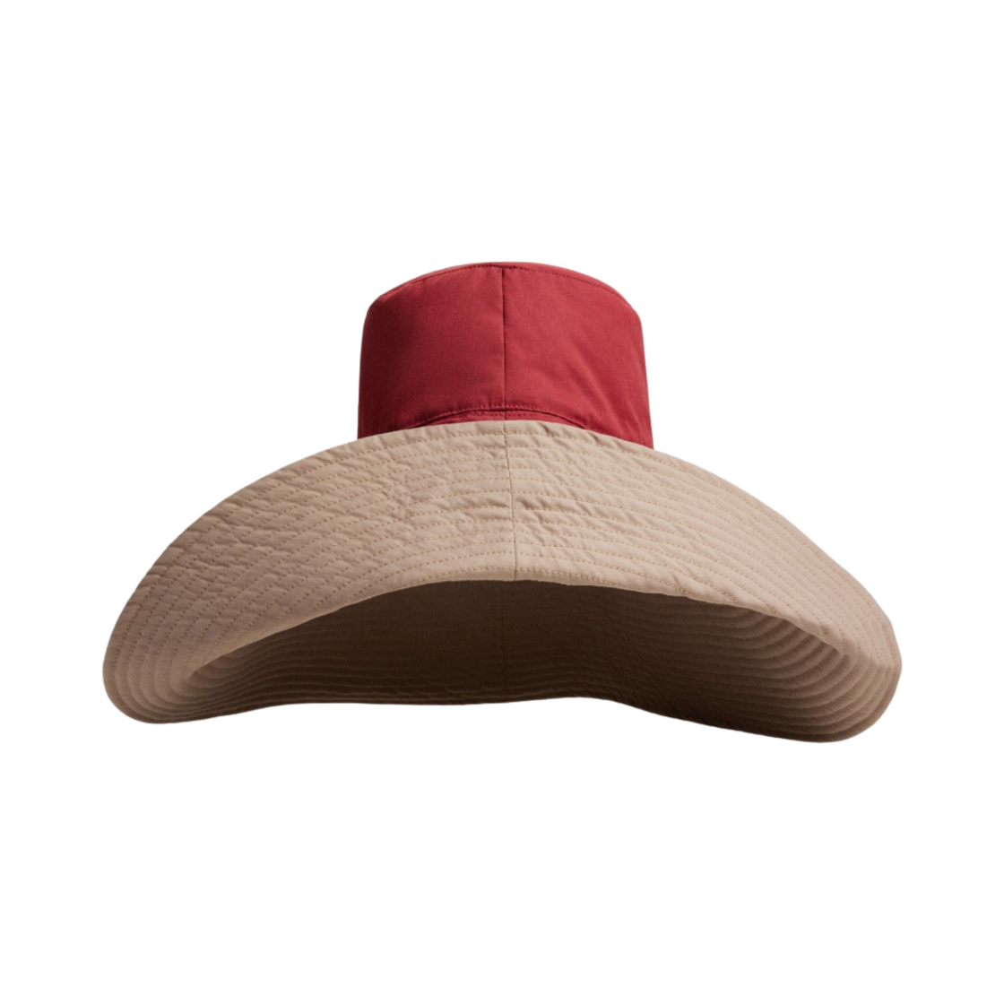 자크뮈스 르 샤포 라그리마 리버시블 와이드 브림 햇 레드(Jacquemus Le Chapeau Lagrima Reversible Wide Brim Hat Red) - 1