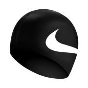 Nike Swim Big Logo Silicone Cap Black