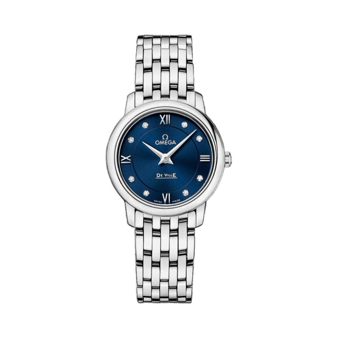 42410276053001 Omega De Ville Prestige Quartz Steel Blue
