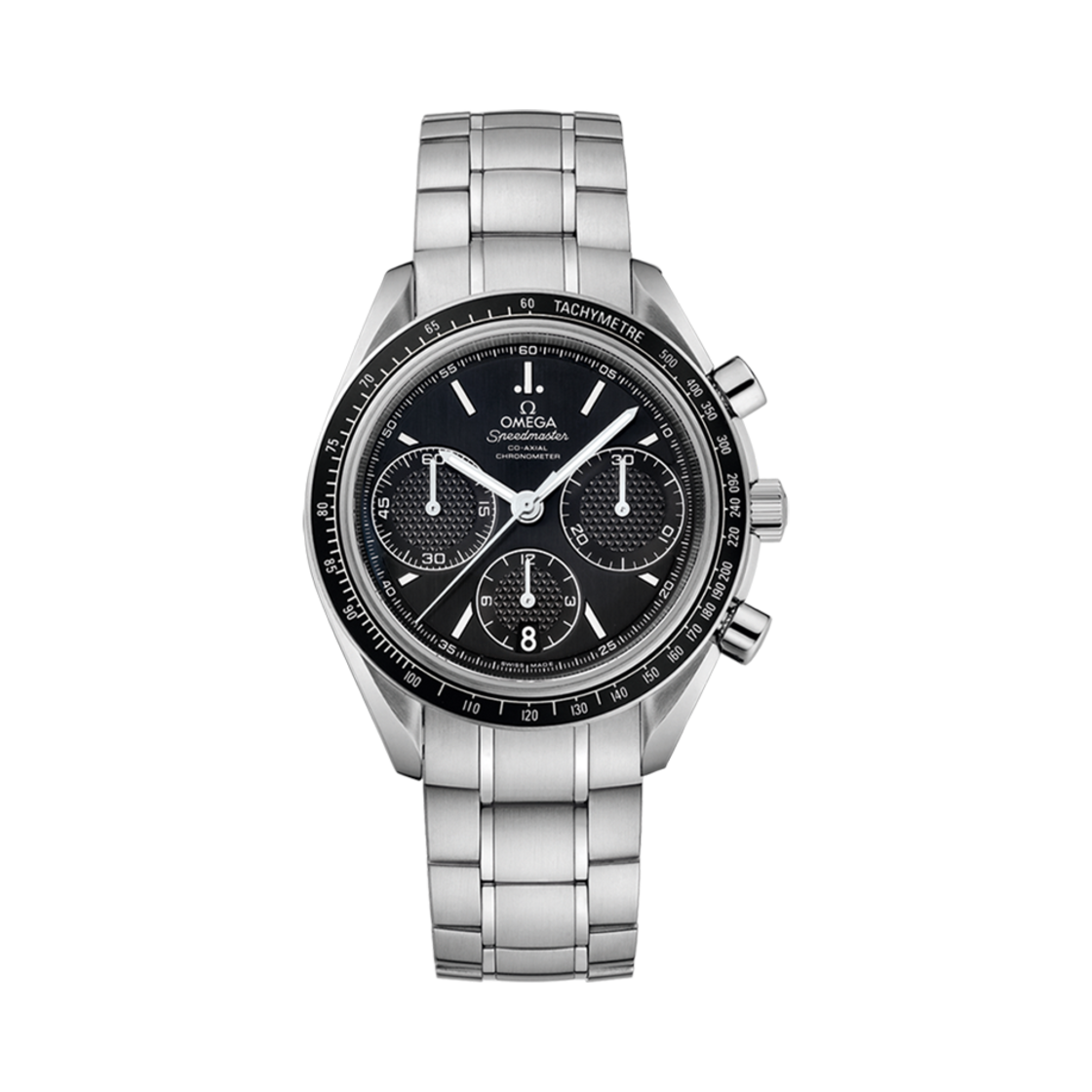 32630405001001 Omega Speedmaster Racing Steel Black