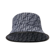 Fendi Denim Bucket Hat Blue