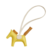 Hermes Rodeo PM Charm Milo & Lime Sesame Craie
