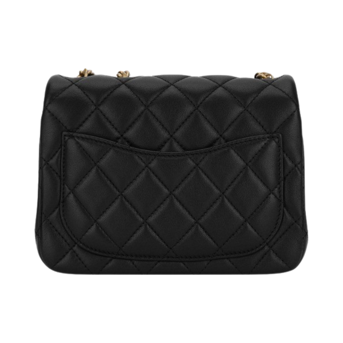 샤넬 미니 플랩백 램스킨 & 골드 메탈 블랙(Chanel Mini Flap Bag Lambskin & Gold Black) - 2