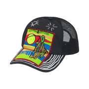 Supreme Reaper Mesh Back 6-Panel Black - 25SS