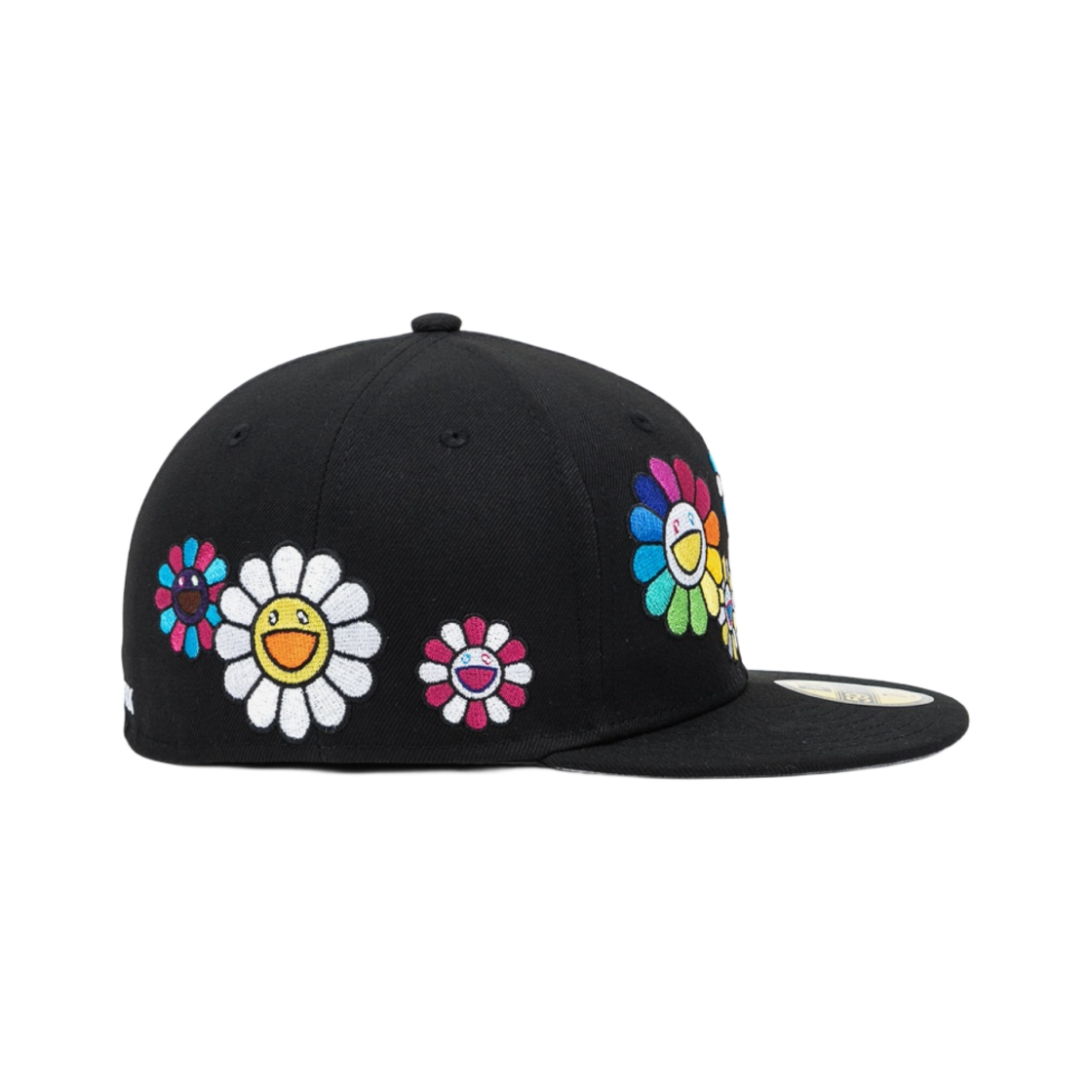 뉴에라 x 무라카미 타카시 오하나 올 오버 사이즈 캡 블랙(New Era x Murakami Takashi Ohana All Over Sized Cap Black) - 4