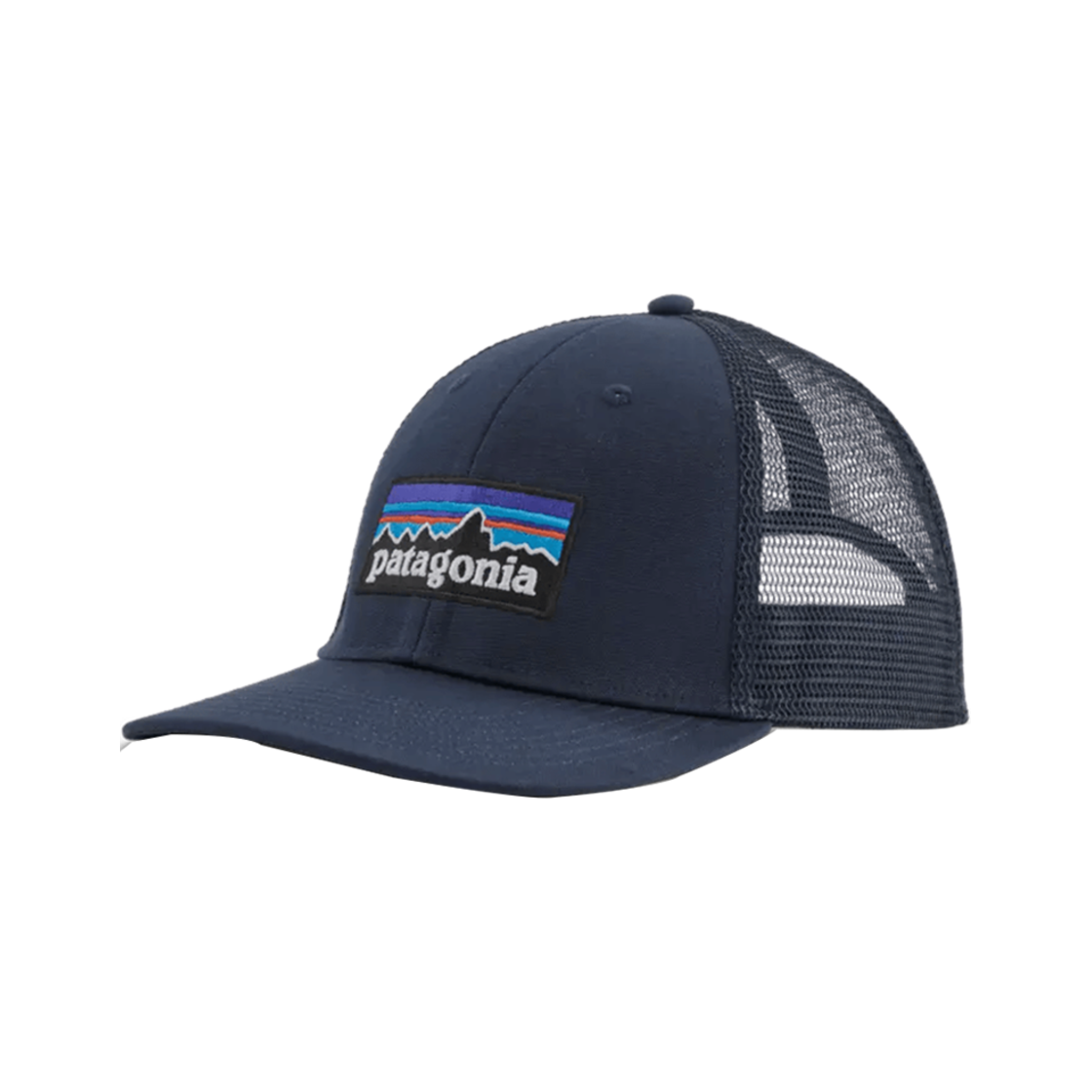 38283 Patagonia P-6 Logo Lopro Trucker Hat New Navy