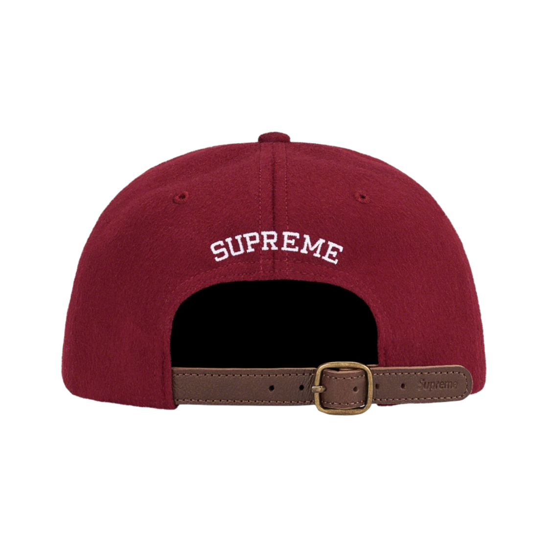슈프림 울 S 로고 6-패널 캡 레드 - 21FW(Supreme Wool S Logo 6-Panel Red - 21FW) - 2