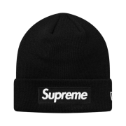 Supreme New Era Box Logo Beanie Black - 18FW