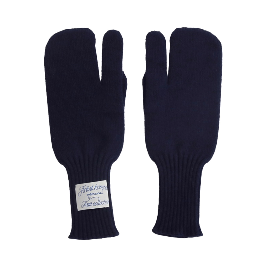 CU24XAC3-NVOS Artist Komplex Merino Wool 3-Fingers Gloves Navy