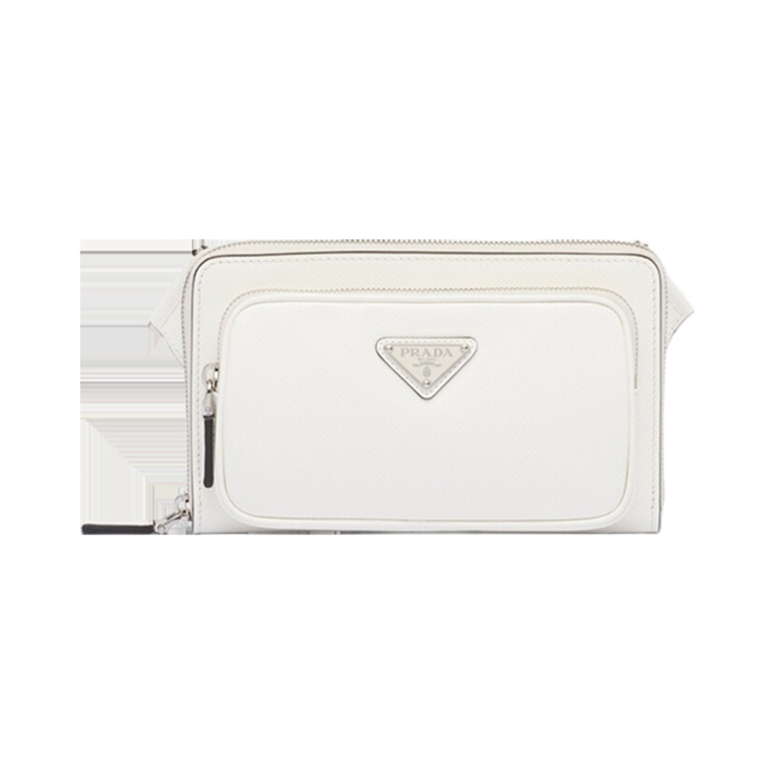 프라다 사피아노 레더 벨트 백 화이트(Prada Saffiano Leather Belt Bag White) - 1