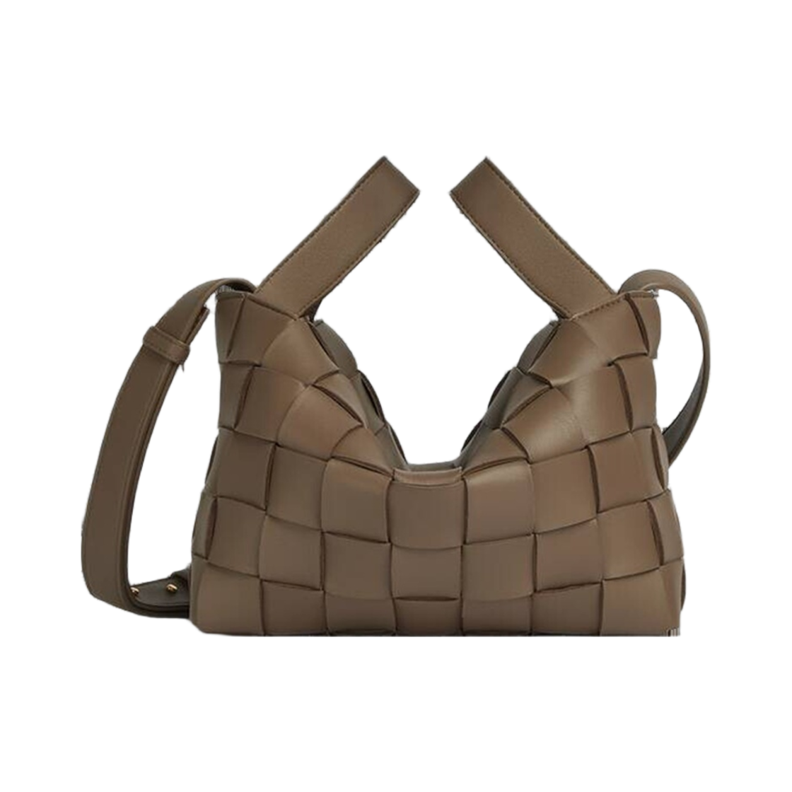 보테가 베네타 스몰 볼링 카세트백 토프 그레이(Bottega Veneta Small Bowling Cassette Taupe Grey) - 1